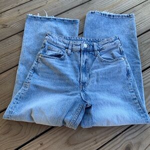 H&M Light Blue Flare & Wide Leg Jeans